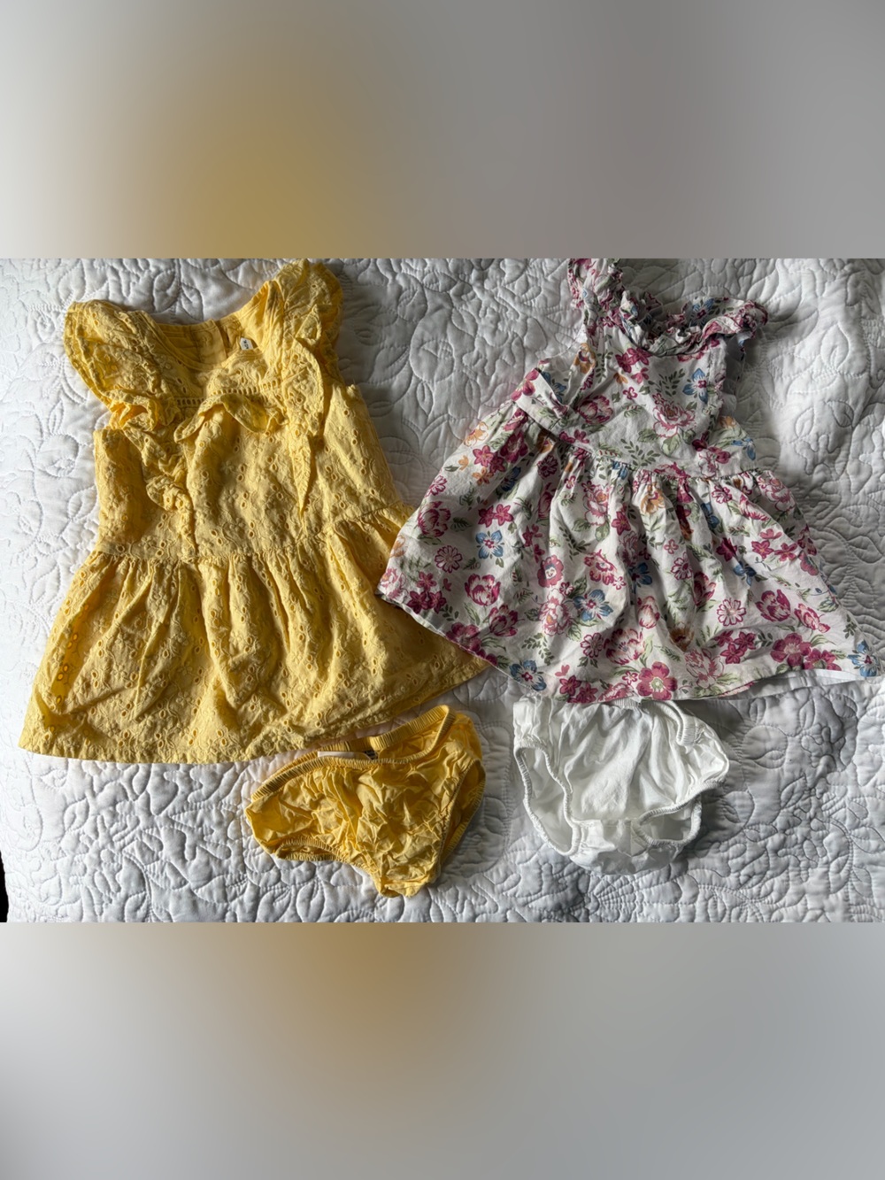 Janie and Jack dresses 6-12 month